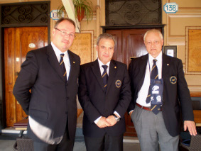 Da sinistra: Alex Molinari, Antonello Maietta e Pierfranco Schiaffino.